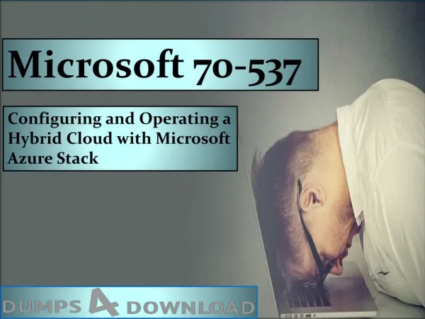 Free Microsoft-70-537 Free Dumps-70-537 Exam Dumps Dumps4Download