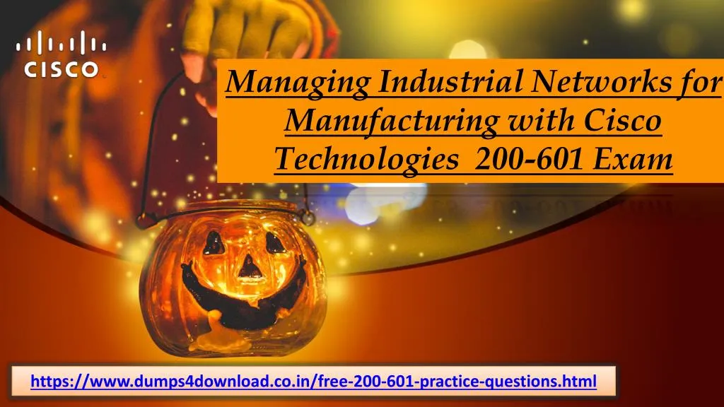 managing industrial networks for manufacturing