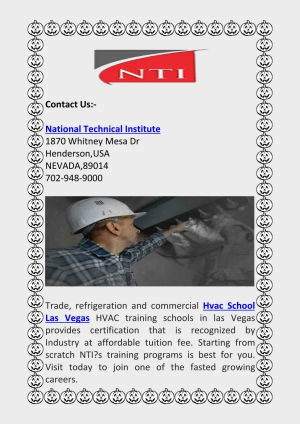 Hvac School Las Vegas