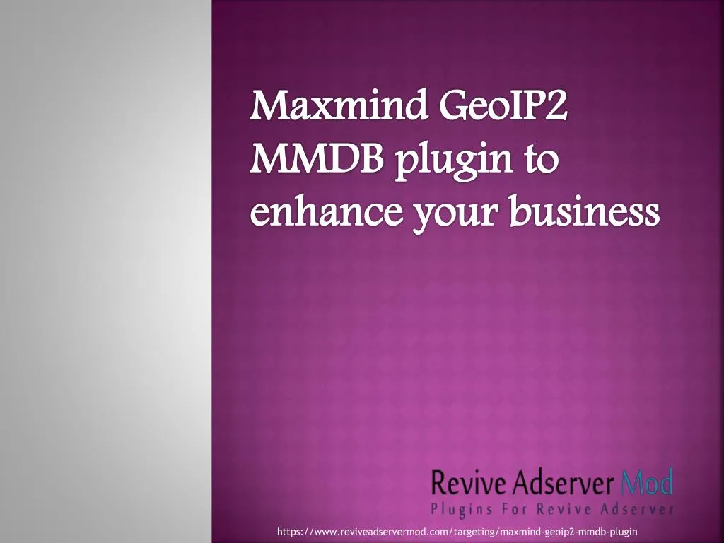 maxmind geoip2 mmdb plugin to enhance your