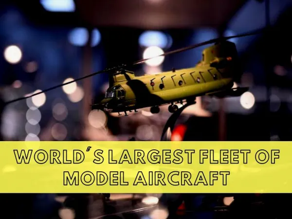 World's largest fleet of model aircraft 2018
