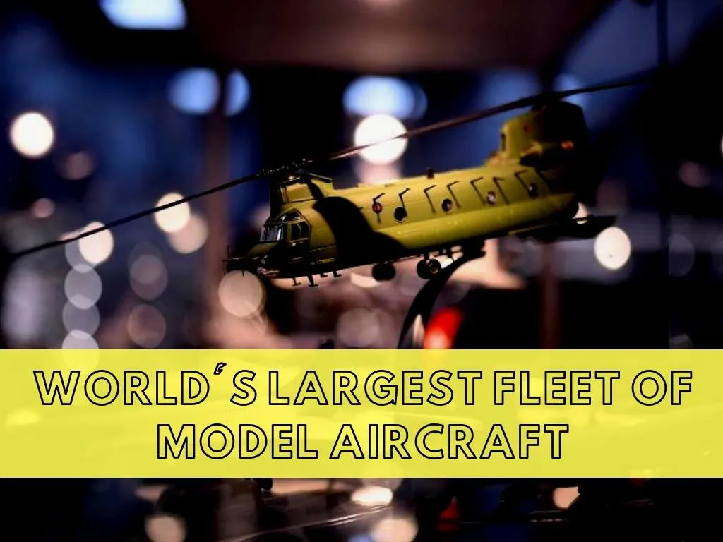 world s largest fleet of model aircraft