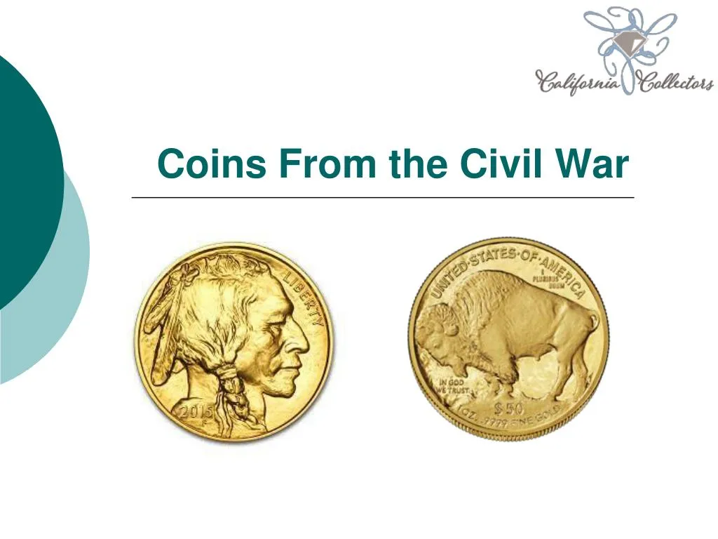 coins from the civil war