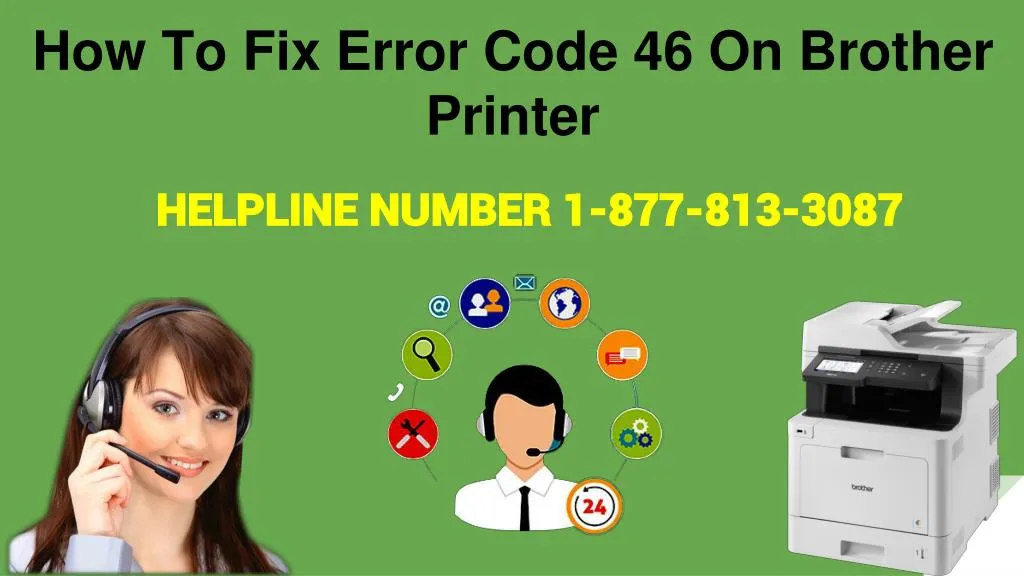 how to fix error code 46 on brother printer