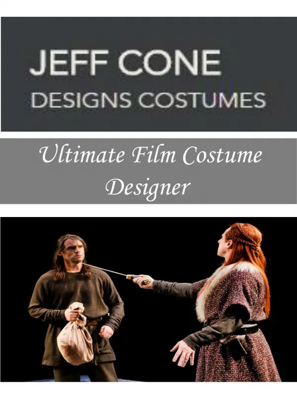 Ultimate Film Costume Designer