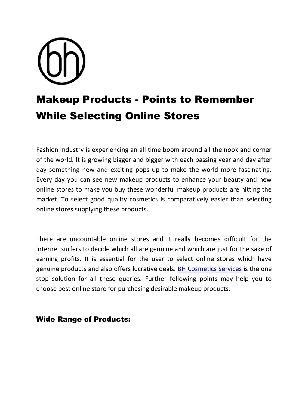 makeup products points to remember while
