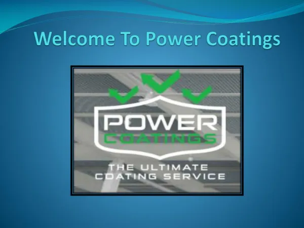 Power Coatings - Scunthorpe Basement, Leaking services & waterproofing