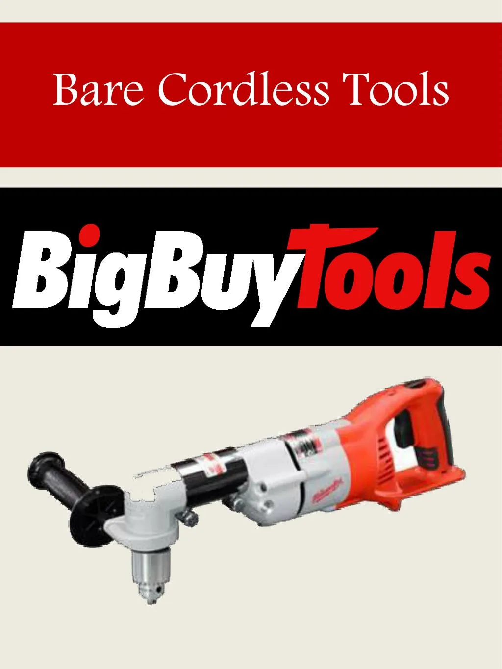 bare cordless tools