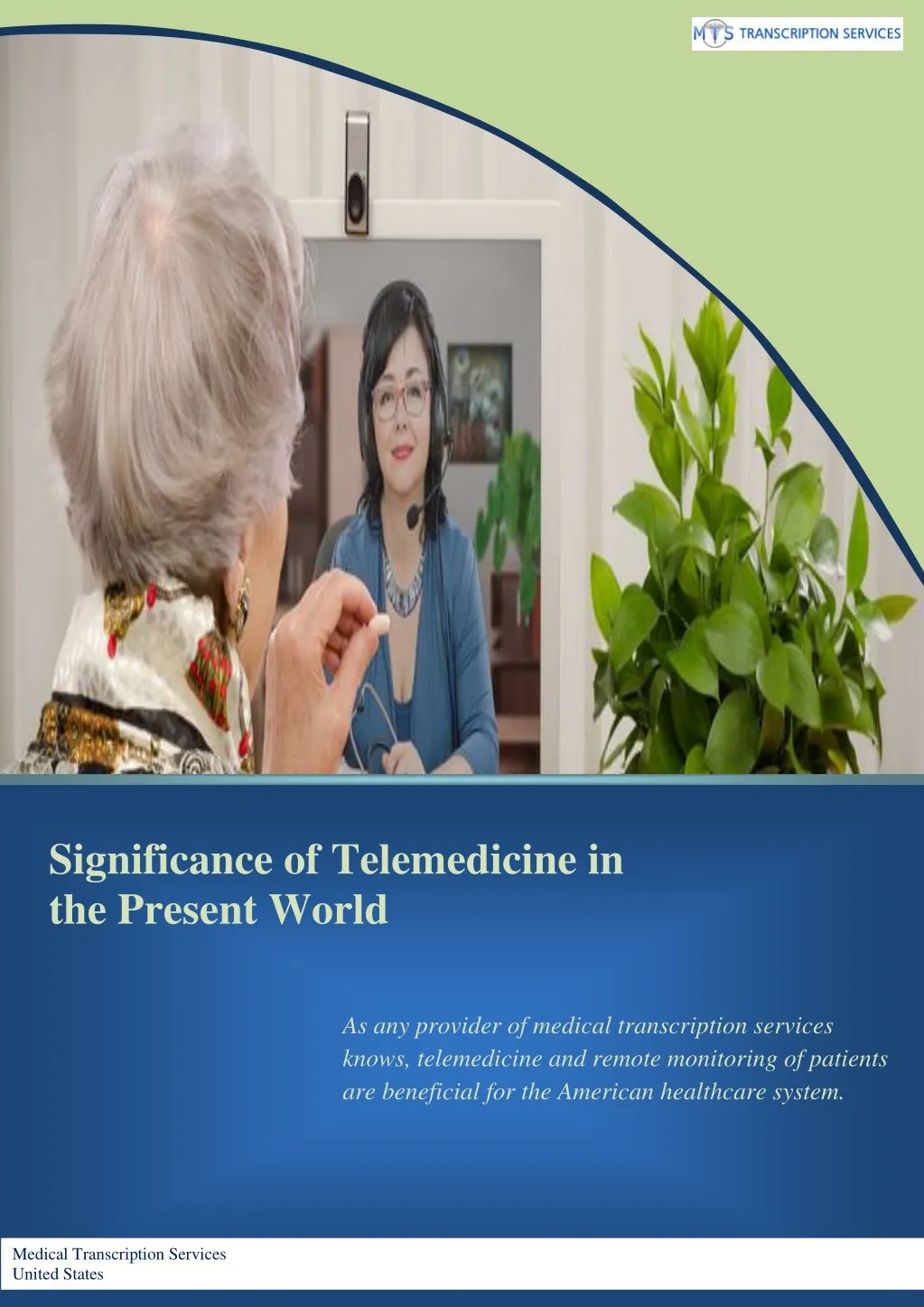 significance of telemedicine in the present world