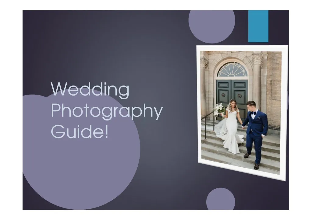 wedding photography guide