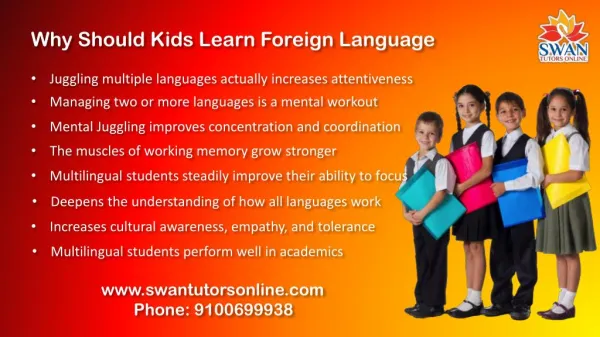 Why Should Kids Learn Foreign Language