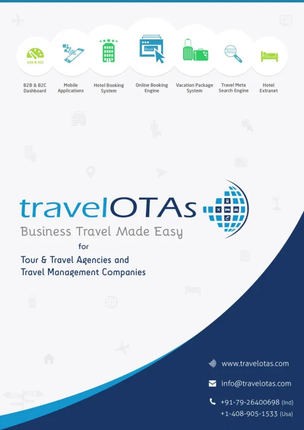 travelOTAs | Travel Portal development company