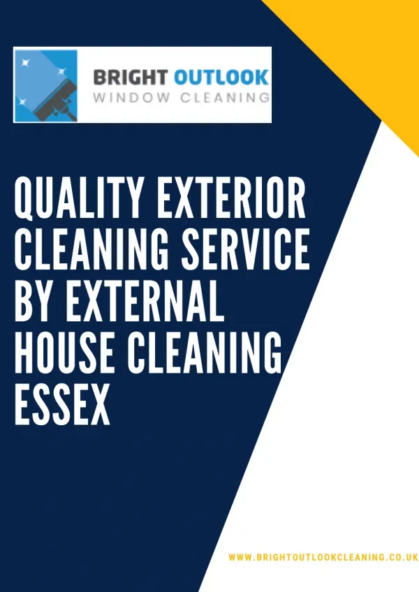 Quality exterior Cleaning service by external house cleaning Essex