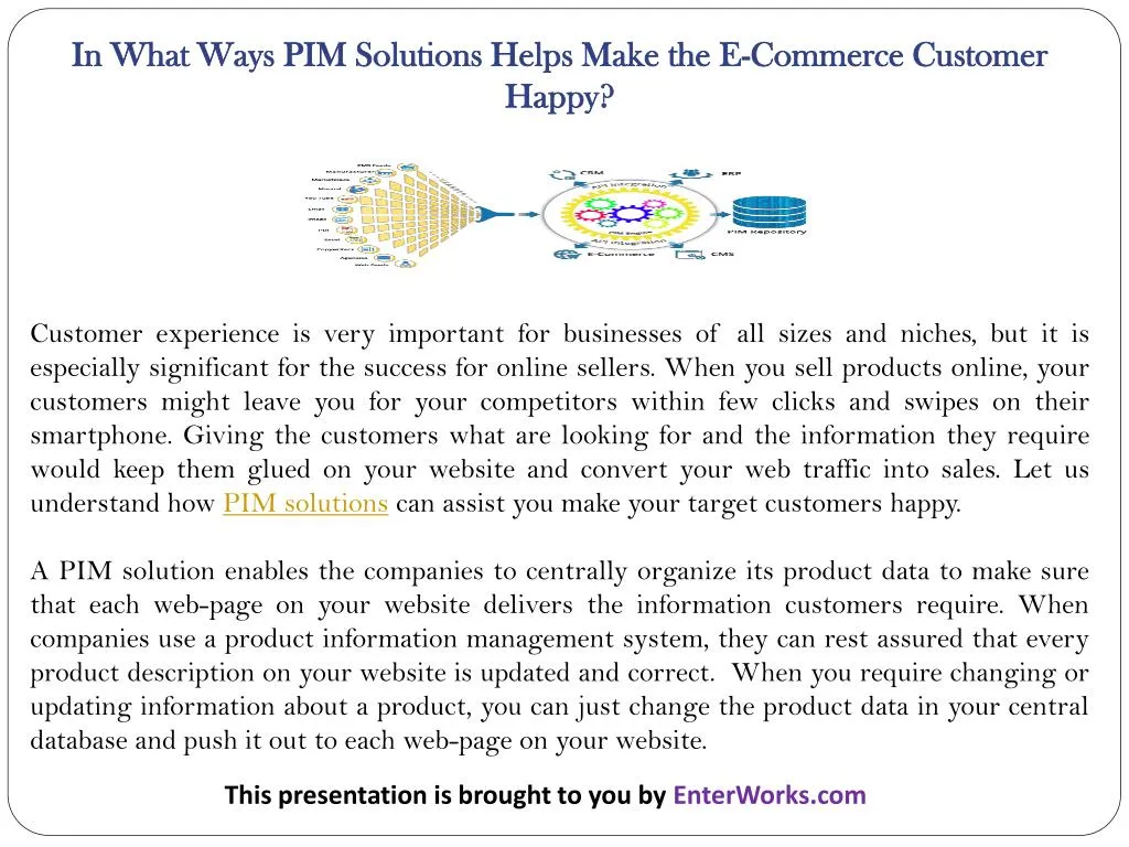 in what ways pim solutions helps make