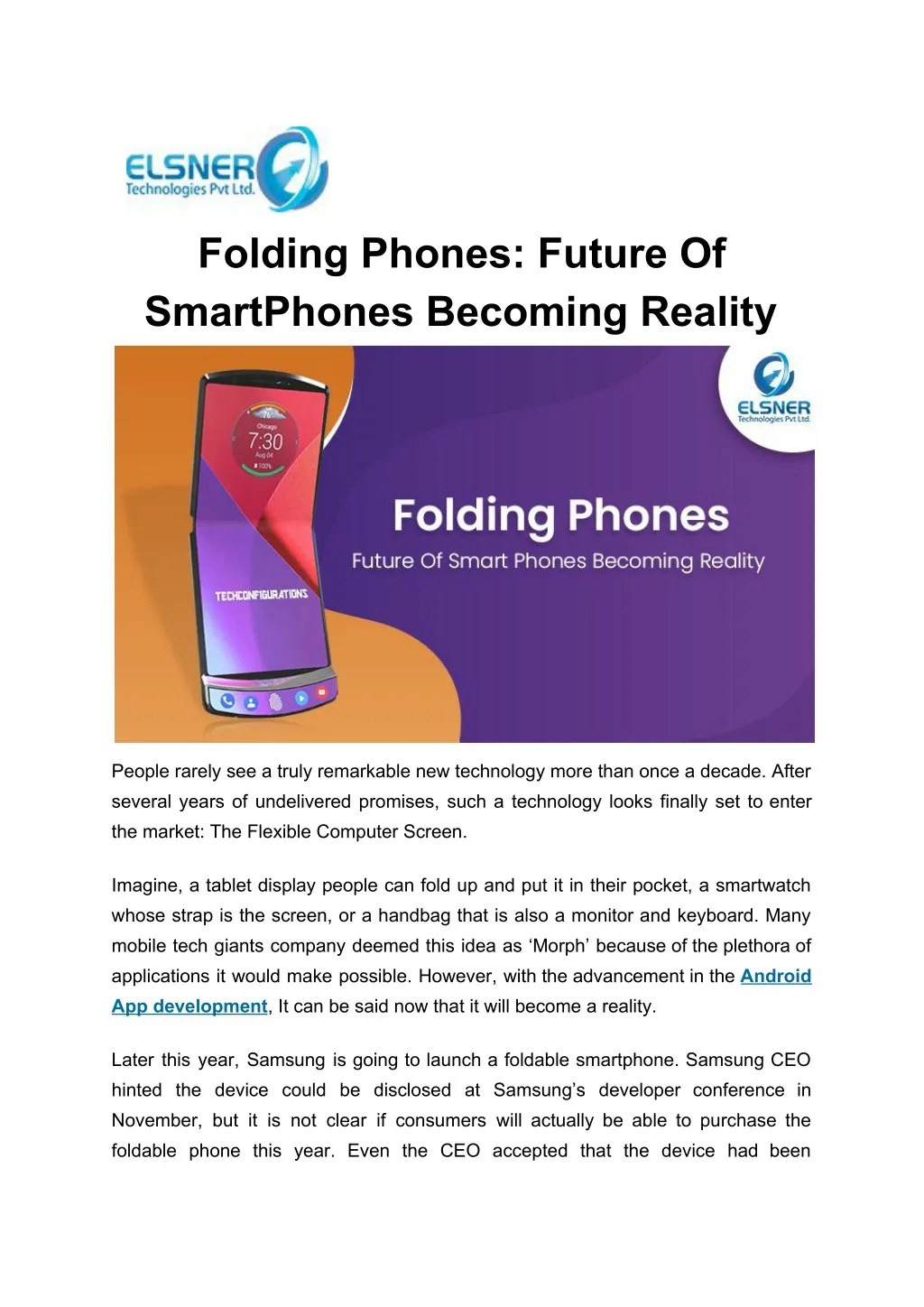 folding phones future of smartphones becoming