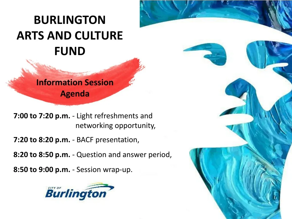 burlington arts and culture fund