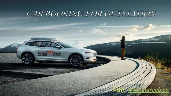 Cab Booking For Outstation | Star Cab