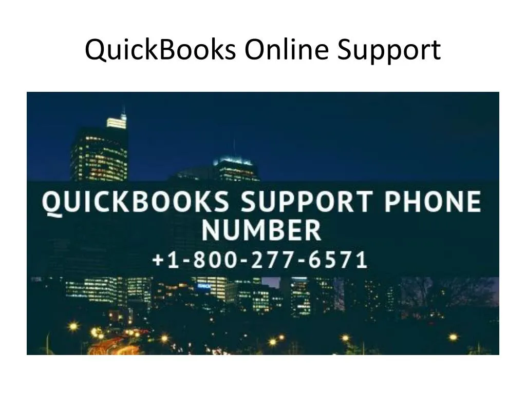quickbooks online support