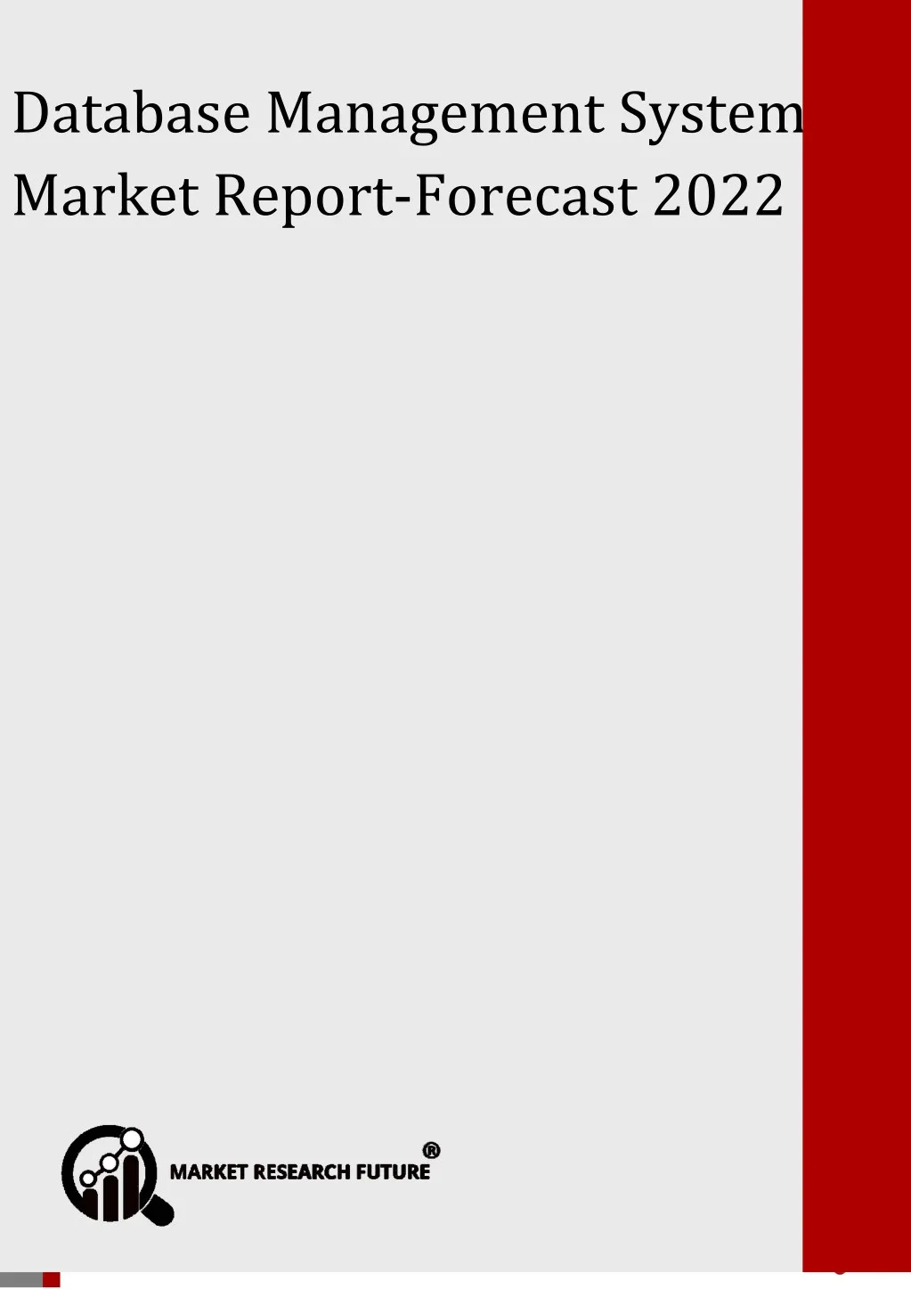 database management system market forecast 2022