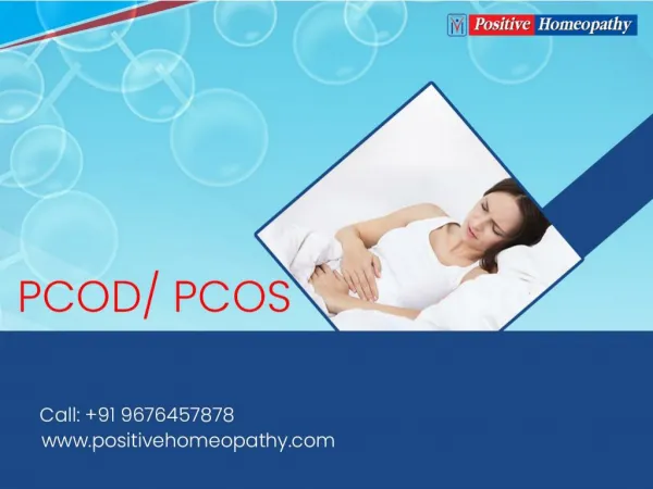 Homeopathy Treatment for PCOS | PCOS treatment in homeopathy