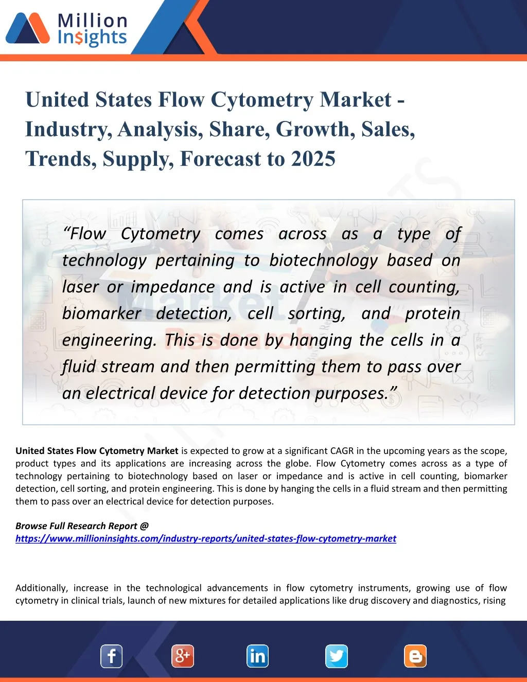 united states flow cytometry market industry
