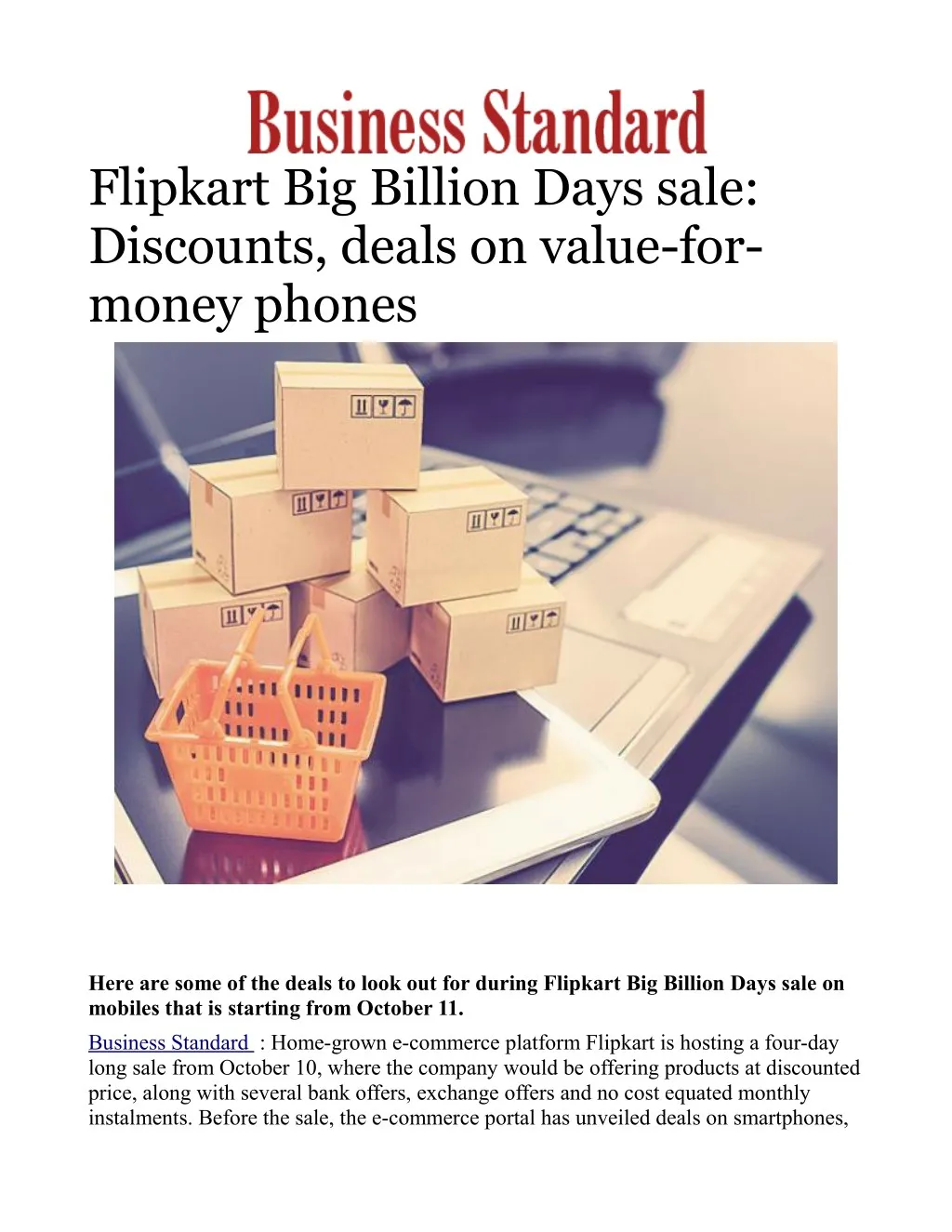 flipkart big billion days sale discounts deals