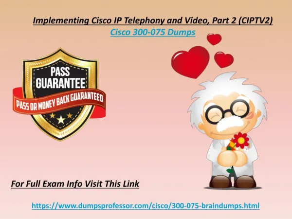 Valid Cisco 300-075 Exam Questions - 300-075 Dumps PDF DumpsProfessor