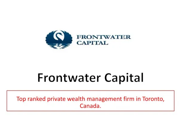 Frontwater Capital