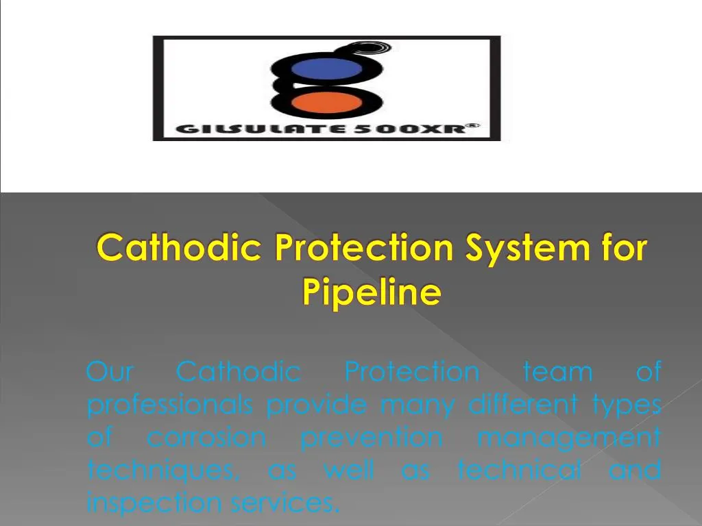 cathodic protection system for pipeline