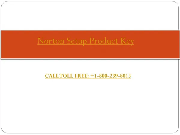 Norton Setup Product Key