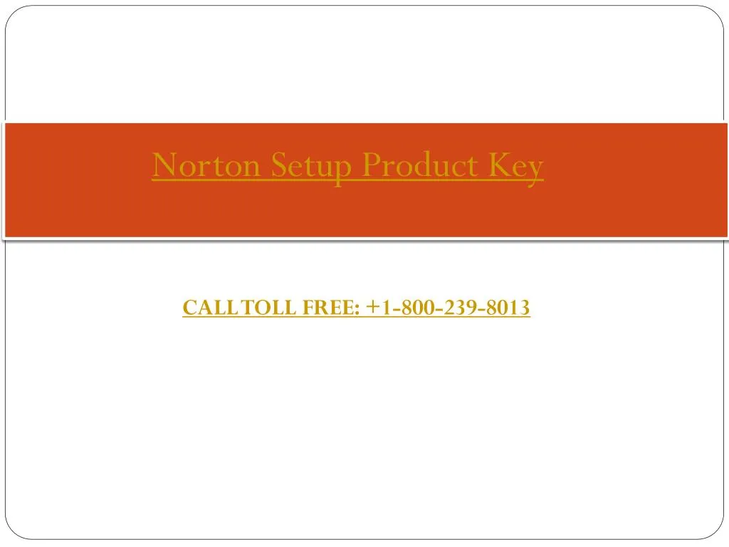 norton setup product k ey