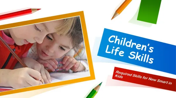 Life Skills for Kids Checklist- Cafewhiz