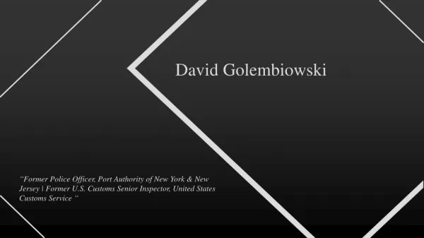 David Golembiowski From Huntington Station