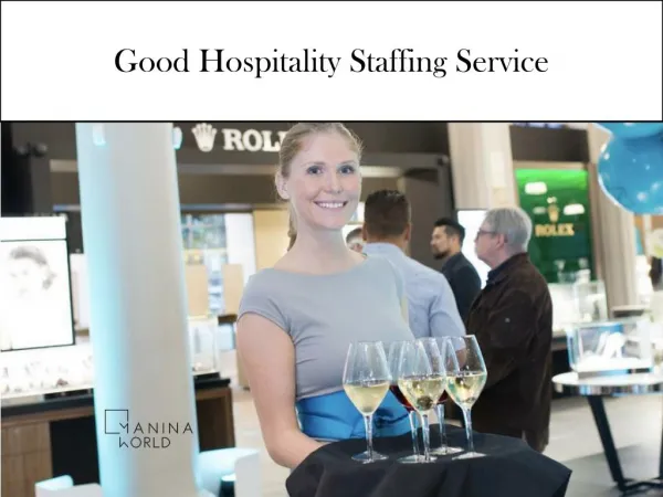 Good Hospitality Staffing Service