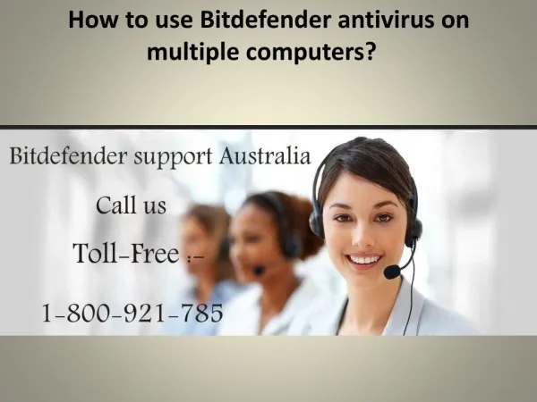 How to use Bitdefender antivirus on multiple computers?