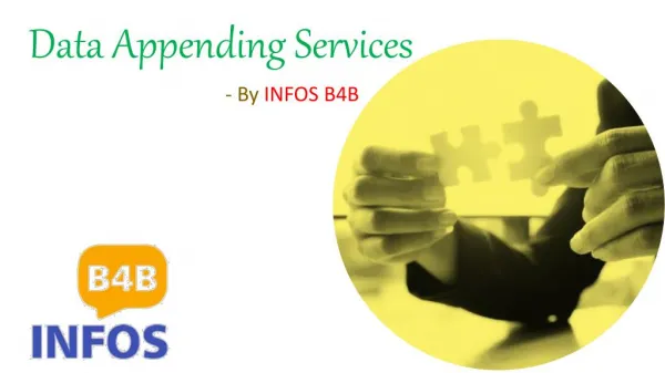 Data Appending Services | Data Append | Data Append Companies | Infos B4B