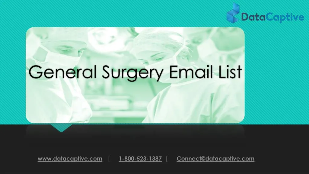 general surgery email list