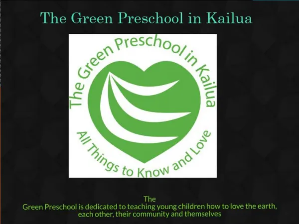 Kailua Preschools
