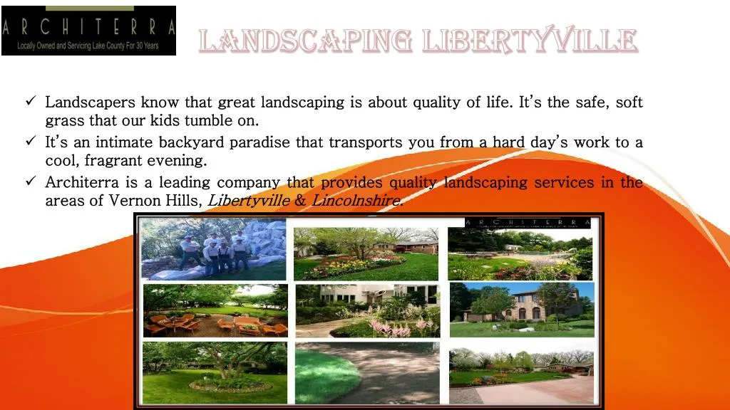 landscaping libertyville