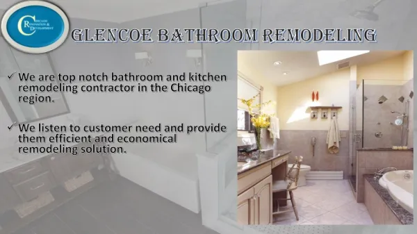 Glencoe Bathroom remodeling