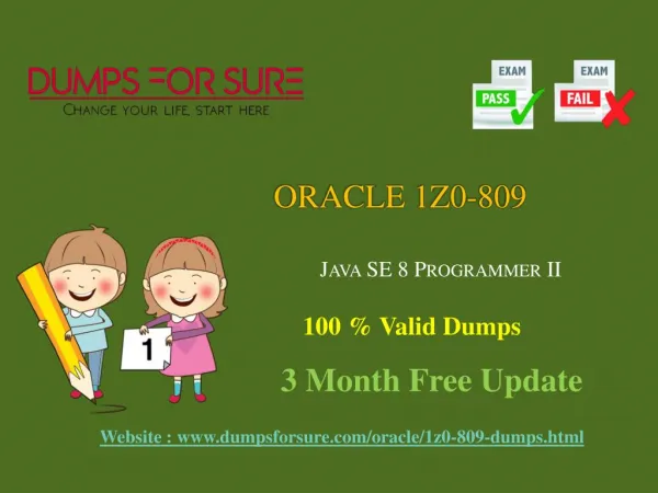 How to Pass Oracle 1Z0-809 Acual Test