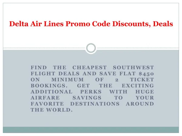 Best Southwest Airline travel deals in Oct 2018, Discount coupons, Promo codes