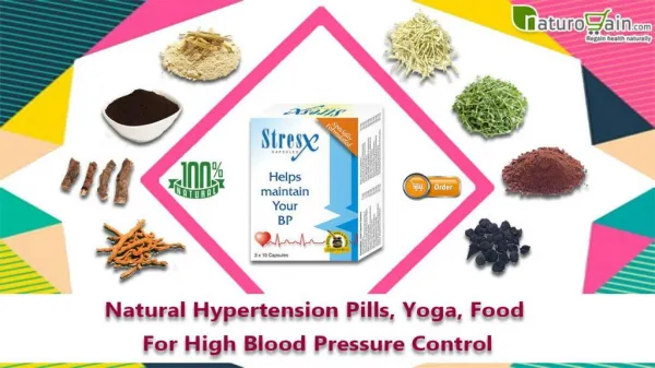 Natural Hypertension Pills, Yoga, Food for High Blood Pressure Control