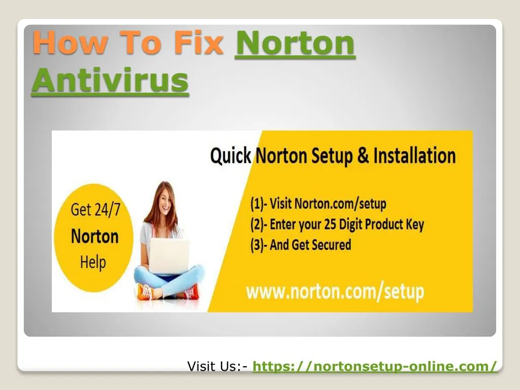 how to fix norton antivirus