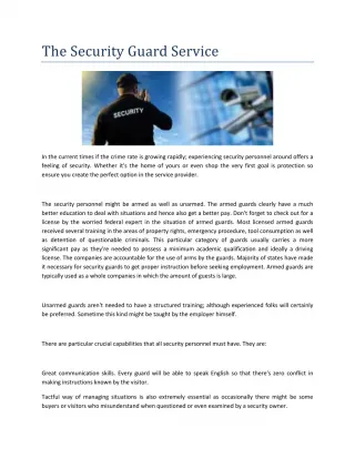 Security Guards County Durham - slide 1