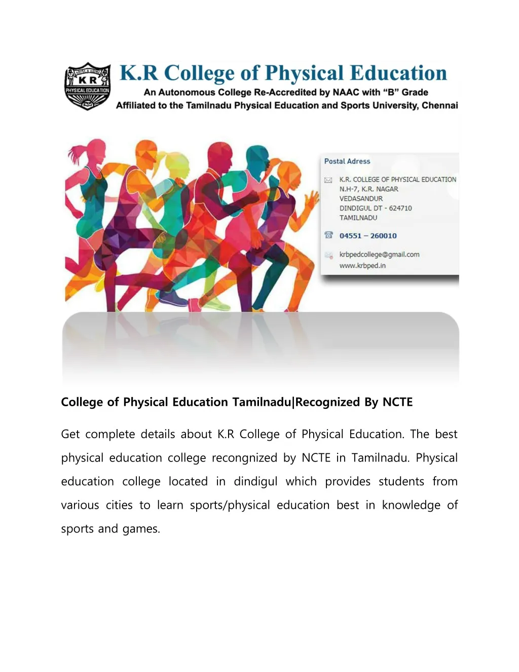 ppt-college-of-physical-education-tamilnadu-recognized-by-ncte