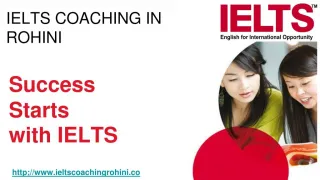 IELTS Coaching in Rohini - slide 1