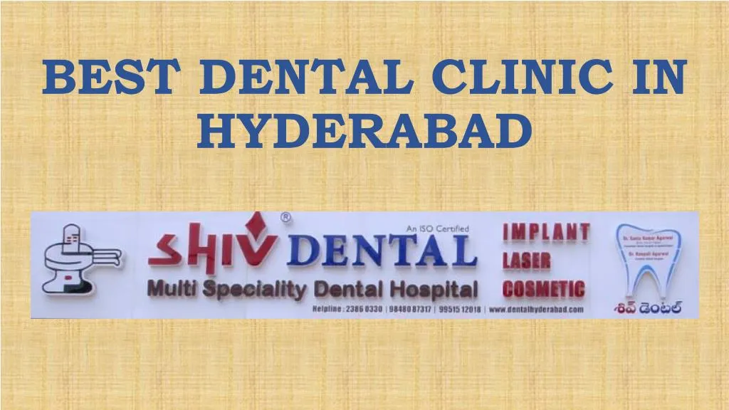 best dental clinic in hyderabad