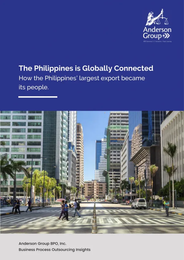The Philippines is Globally Connected: How the Philippines’ Largest Export Became its People.