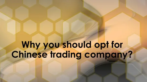 US Trading Company - What are It's Various Benefits